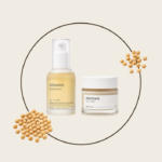 Set Efecto Piel de Vidrio Mixsoon Bean Esencia Facial Exfoliante 30ml y Crema Hidratante Nutritiva 50ml